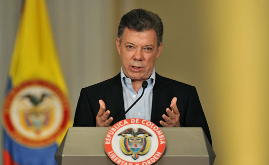 哥伦比亚总统桑托斯获2016年诺贝尔和平奖