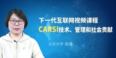 陈萍主讲CARSI技术、管理和社会贡献