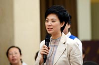 中央电视台记者提问