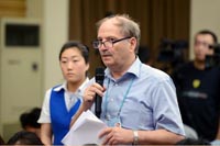 德国《世界报》记者提问