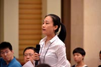 中央电视台记者提问